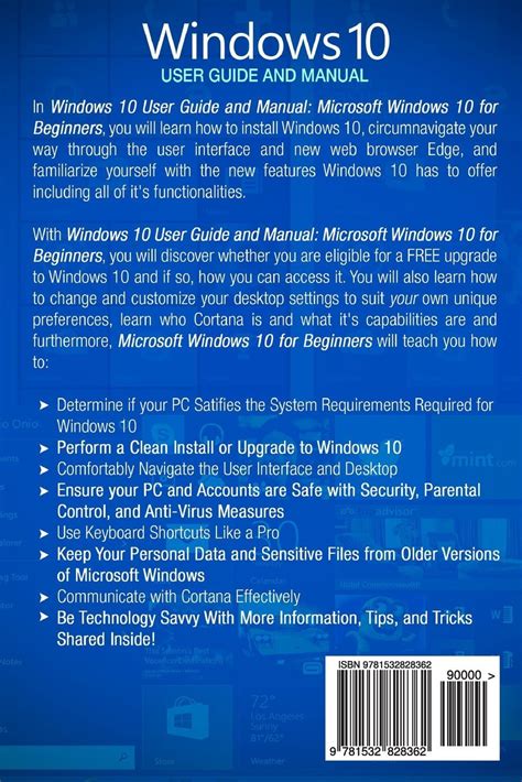 Read Windows 10 User Guide And Manual Microsoft Windows 10 For Windows Users 