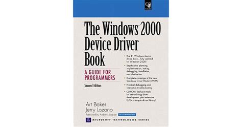 Full Download Windows 2000 Device Driver Model A Developers Guide From The Instructors At Productivity Point With Cdrom Next Level 