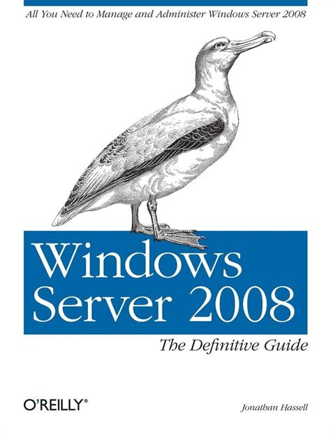 Download Windows Server 2008 The Definitive Guide 