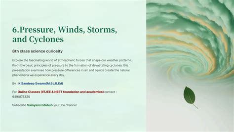 Winds Storms And Cyclones Class 7