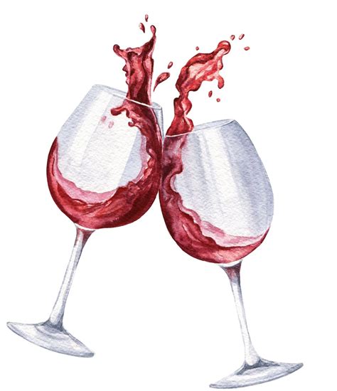 Wine Glass Drawing