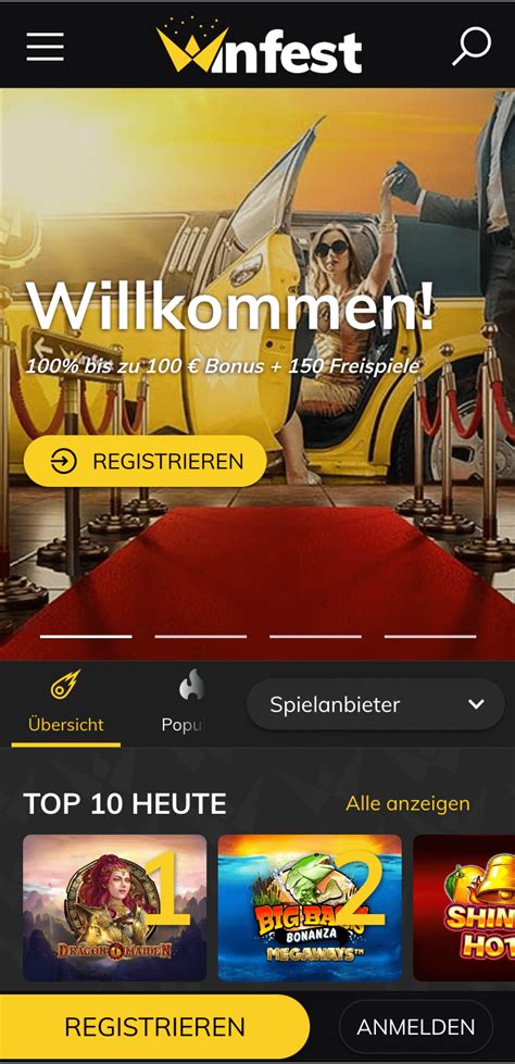 winfest bonusbedingungen Top 10 Deutsche Online Casino