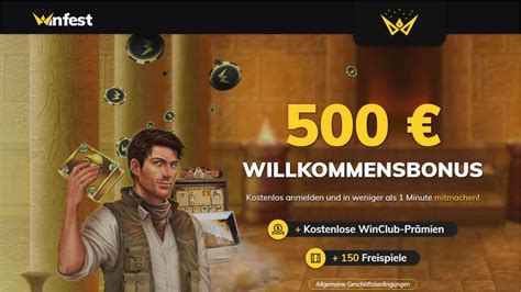 winfest willkommensbonus Online Casino spielen in Deutschland