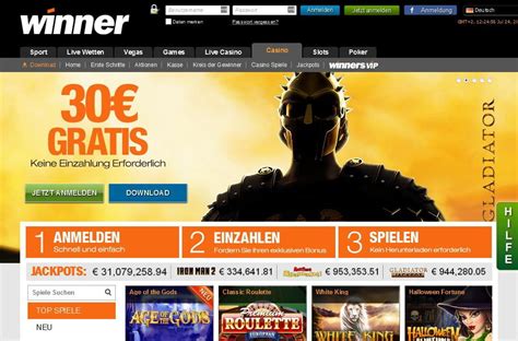 winner casino free 30 crih belgium