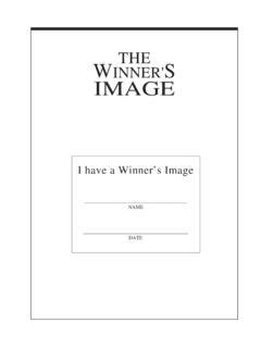 winner s image workbook