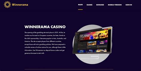 Winnerama casino Canada