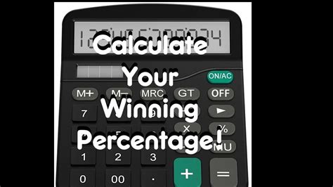Winning Percentage Calculator Winrate Login - Winrate Login