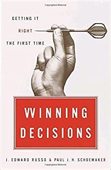 Download Winning Decisions Getting It Right The First Time 