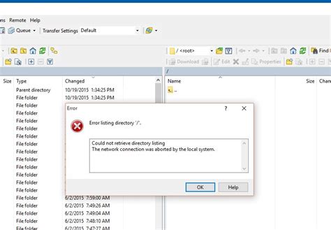 winscp Could not retrieve directory listing :: Support Forum :: WinSCP