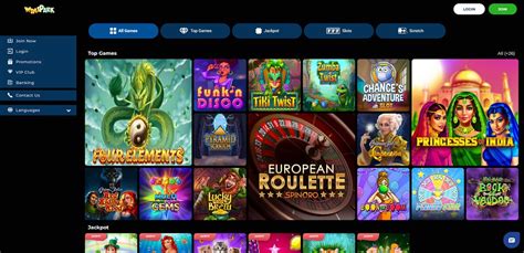 winspark casino login sruy canada