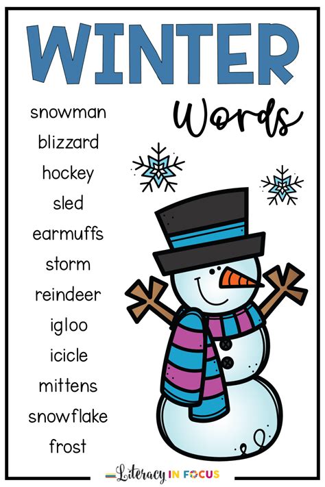Winter Describing Words A Comprehensive List For Your Descriptive Writing About Winter - Descriptive Writing About Winter