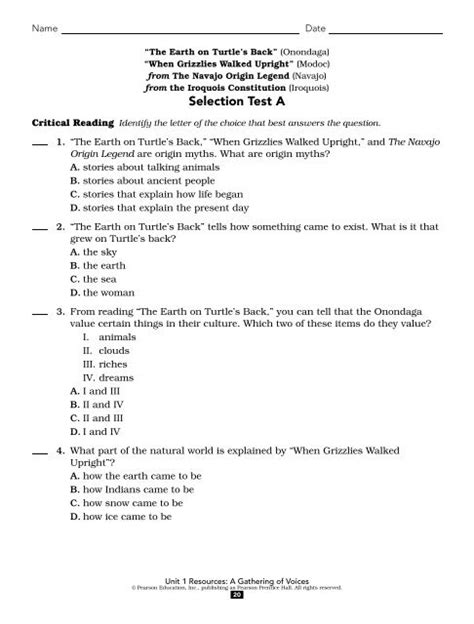 winter dreams selection test prentice hall answers