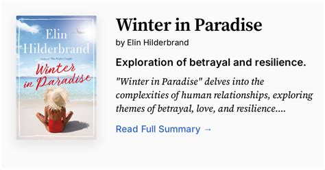 Winter In Paradise Summary