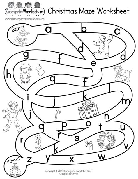Winter Nbsp Letter Maze Preschool Worksheets Preschool Maze Worksheets - Preschool Maze Worksheets
