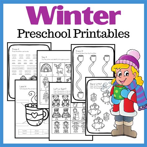 Winter Preschool Worksheets Printable Parents Winter Preschool Worksheet - Winter Preschool Worksheet