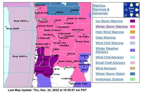 winter storm warning oregon