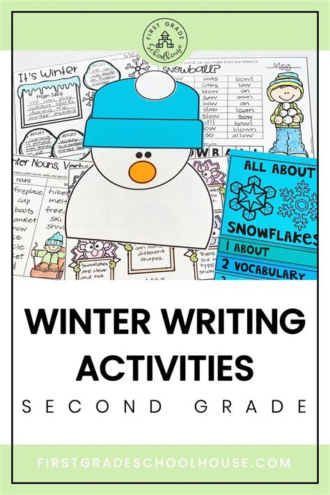 Winter Writing Prompts For 2nd Grade Snowy Creativity Writing Prompts For Second Graders - Writing Prompts For Second Graders