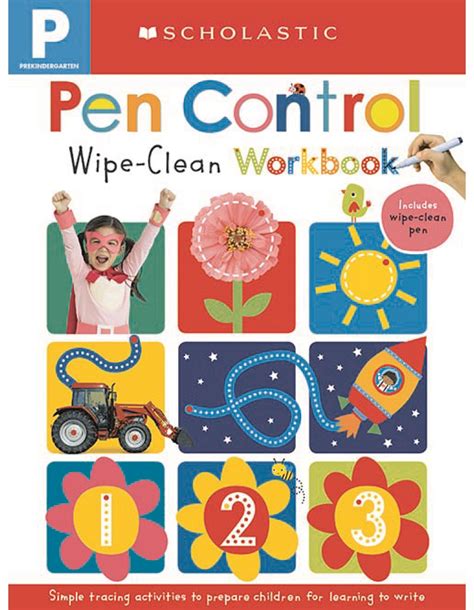 wipe clean workbook pen control and tracing priddy