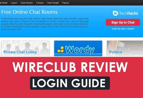 wireclub log in online