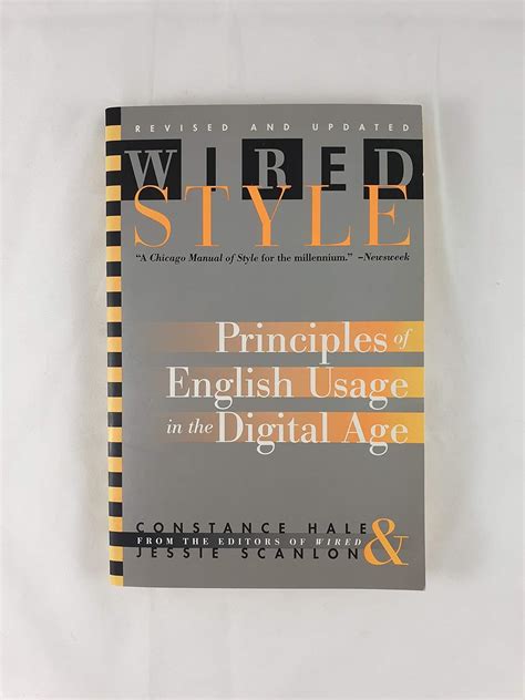 Read Wired Style Principles Of English Usage In The Digital Age 