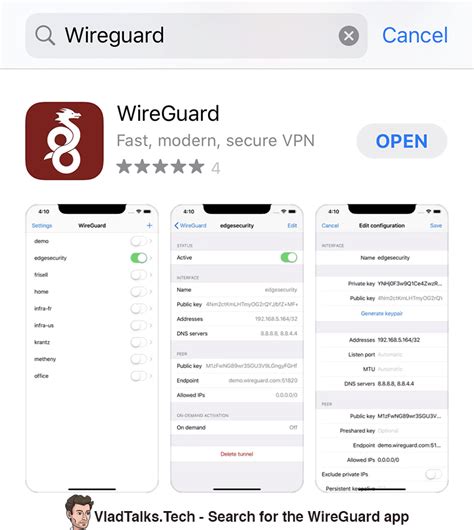 wireguard ios setup