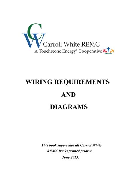 Download Wiring Requirements And Diagrams Carroll White Remc Pdf 