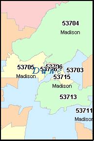 wisconsin madison zip code