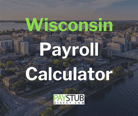 Wisconsin Paycheck Calculator Smartasset Wisconsin Pay Calculator - Wisconsin Pay Calculator