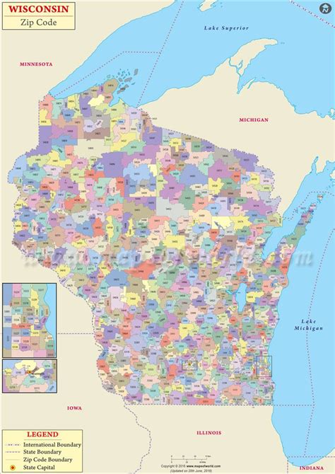 wisconsin usa zip code