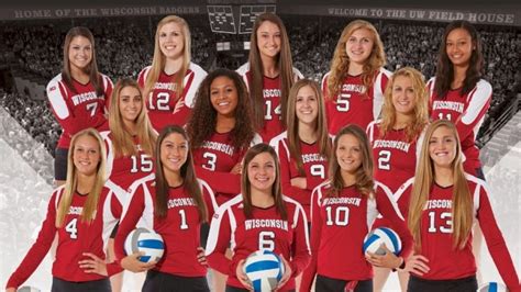 Wisconsin Volleyball Team Celeb Jihad