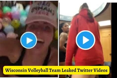 wisconsin vollyball leak twitter