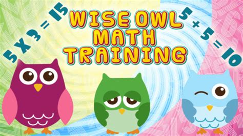 Wise Owl Math Training Official App In The Owl Math - Owl Math