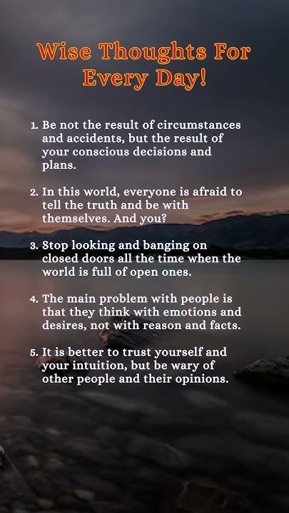 Wise Thoughts For Every Day On God Love The Human Spirit And Living A Good Life