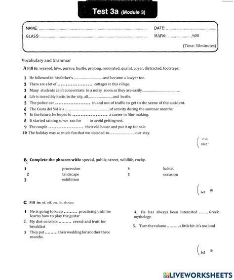 wishes b2 1 level test