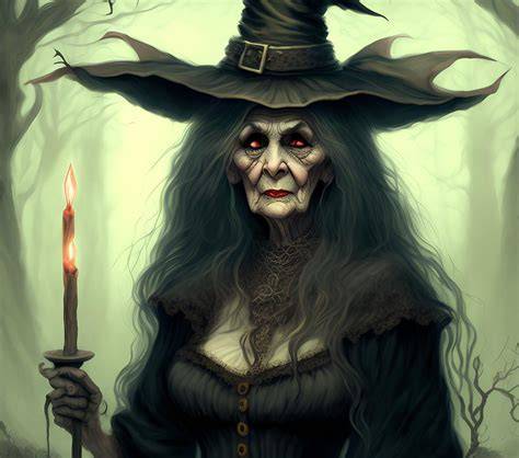 witch nude