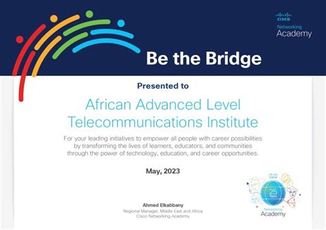 with Cisco Networking Academy AFRALTI