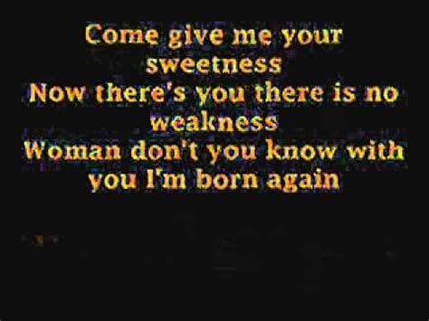 with you im born again lyrics