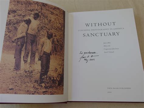 Without Sanctuary Book