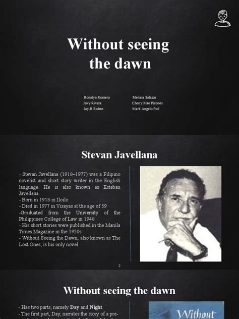 Without Seeing The Dawn Pdf