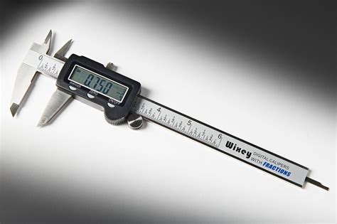 Wixey Com Digital Calipers With Fractions Product Info Measurements Fractions - Measurements Fractions