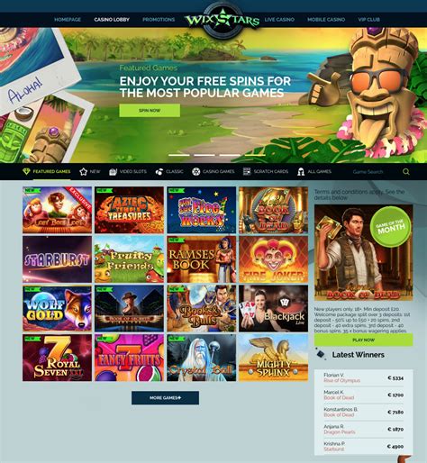 wixstars casino 50 free spins acnt switzerland