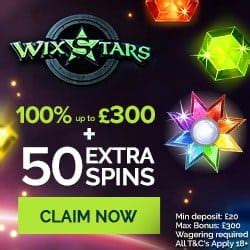 wixstars casino 50 free spins yhar switzerland