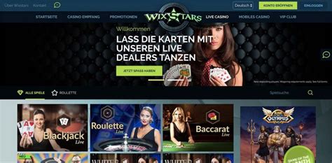 wixstars casino erfahrungen Online Casinos Deutschland