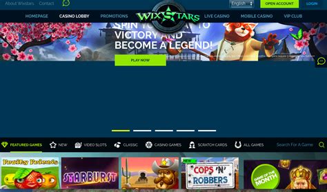 wixstars casino login vgmr france