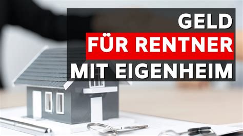 wohngeld für rentner mit eigenem haus