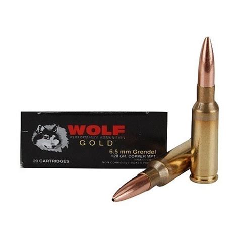wolf gold 6.5 grendel ammo