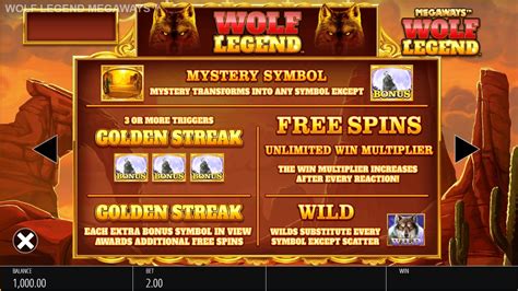 wolf legend slot free