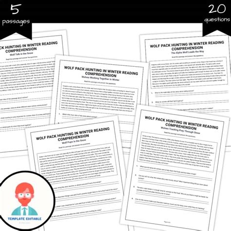 wolf pack comprehension questions sats
