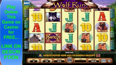 Wolf Run slot game at Mohegan Sun Casino