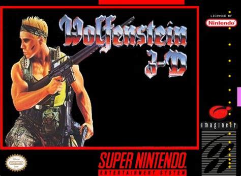 wolfenstein 3d snes box art lethal weapon